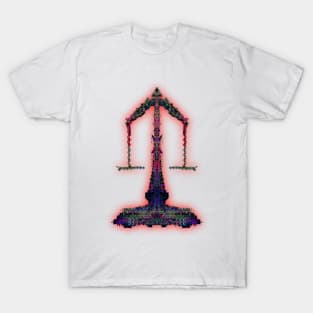 Libra 8c Fuchsia T-Shirt